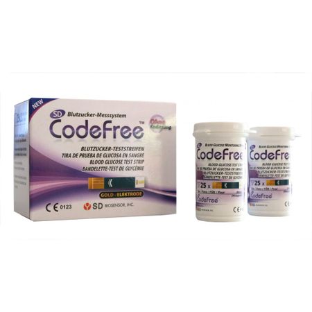 TEST GLICEMIE SD CODEFREE 50BUC